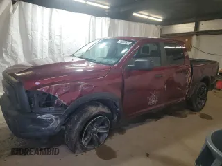 2024 Ram 1500 Classic Warlock with VIN 1C6RR7LG8RS123987, listed as a Copart auction lot 47111235 with 0 mi miles and Clean Title. Bid and sale history available at carsss.com. Image 1.