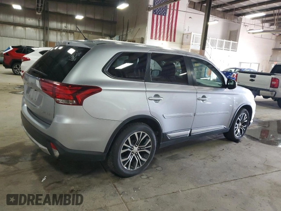 2016 Mitsubishi Outlander ES with VIN JA4AD2A30GZ012680, listed as a Copart auction lot 58815955 with 168,811 mi miles and Clean title. Bid and sale history available at DreamBid. Image 3.