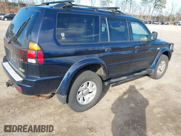 2003 Mitsubishi Montero Sport XLS with VIN JA4MT31R63J038364, listed as a IAAI auction lot 41683134 with 171,504 mi miles. Bid and sale history available at carsss.com. Image 4.