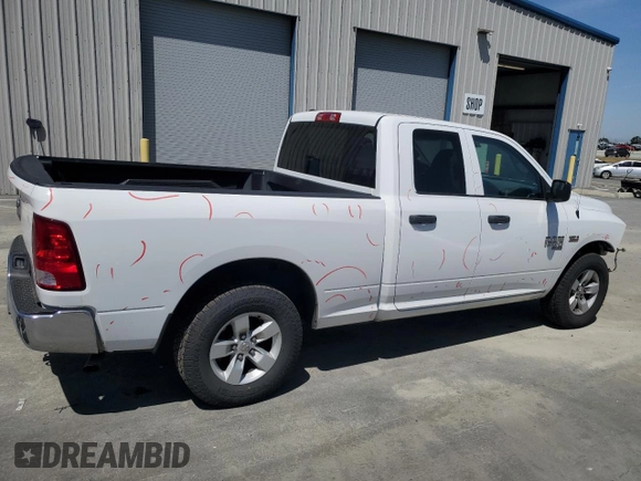 2020 Ram 1500 Tradesman with VIN 1C6RR6FTXLS114444, listed as a Copart auction lot 54397925 with 72,501 mi miles and Salvage title. Bid and sale history available at DreamBid. Image 3.