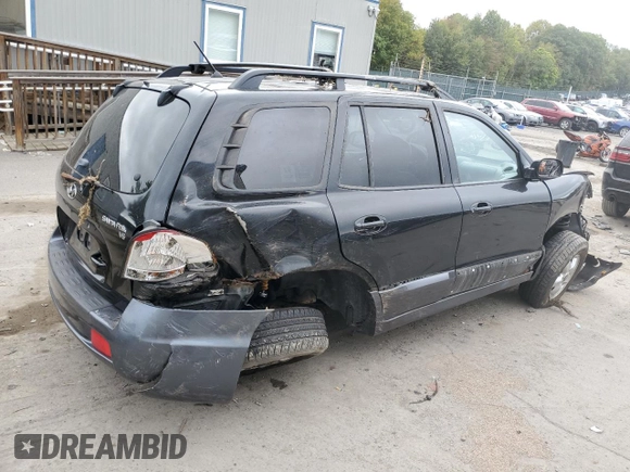 2005 Hyundai Santa Fe GLS with VIN KM8SC13D45U904384, listed as a Copart auction lot 72940944 with 176,282 mi miles and Salvage Title. Bid and sale history available at carsss.com. Image 3.