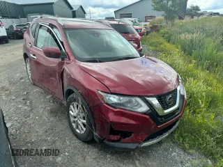 2020 Nissan Rogue S with VIN 5N1AT2MVXLC731773, listed as a Copart auction lot 62830624 with 68,407 mi miles and Salvage Title. Bid and sale history available at carsss.com. Image 4.