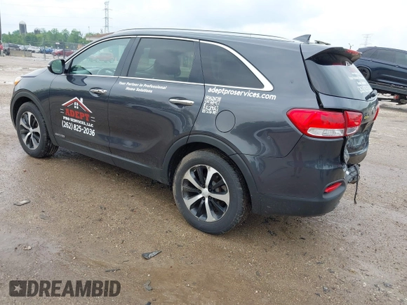 2016 Kia Sorento EX with VIN 5XYPHDA5XGG159251, listed as a IAAI auction lot 42414315 with 132,051 mi miles and . Bid and sale history available at DreamBid. Image 3.