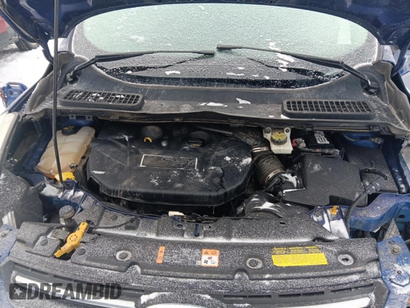 2014 Ford Escape SE with VIN 1FMCU9G90EUD25513, listed as a Copart auction lot 44211815 with 129,376 mi miles and Salvage Title. Bid and sale history available at DreamBid. Image 11.