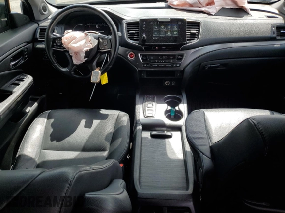 2022 Honda Pilot EX-L with VIN 5FNYF5H53NB015633, listed as a Copart auction lot 54150005 with 99,950 mi miles and Salvage title. Bid and sale history available at DreamBid. Image 8.