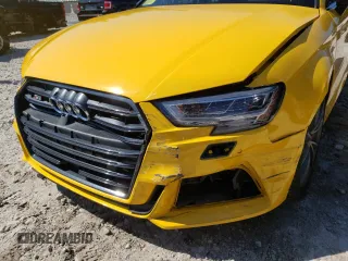 2017 Audi S3 Premium Plus with VIN WAUB1GFFXH1070683, listed as a Copart auction lot 58864992 with 63,352 mi miles. Bid and sale history available at carsss.com. Image 9.