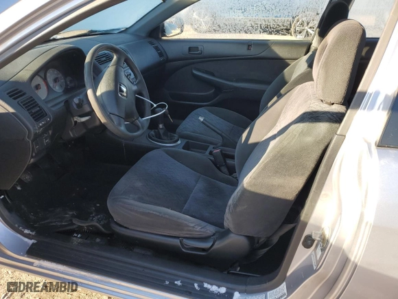 2002 Honda Civic LX with VIN 1HGEM21512L039800, listed as a Copart auction lot 41700005 with 85,772 mi miles and Salvage Title. Bid and sale history available at carsss.com. Image 7.