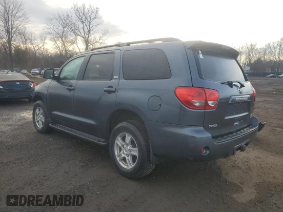 2010 Toyota Sequoia SR5 with VIN 5TDBY5G11AS029518, listed as a Copart auction lot 83238214 with 0 mi miles and Salvage Title. Bid and sale history available at carsss.com. Image 2.