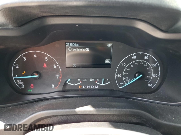2022 Ford Transit Connect XL with VIN NM0LS7S27N1506437, listed as a Copart auction lot 56650275 with 213,509 mi miles and Clean title. Bid and sale history available at DreamBid. Image 9.