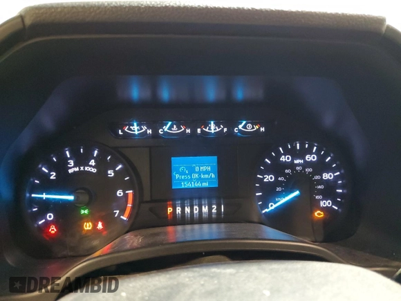 2019 Ford F-250 XL with VIN 1FT7W2B67KEC69080, listed as a Copart auction lot 62779165 with 154,144 mi miles and Clean title. Bid and sale history available at DreamBid. Image 9.