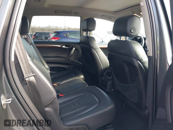 2013 Audi Q7 3.0T Premium Plus with VIN WA1LGAFE1DD006478, listed as a IAAI auction lot 41536038 with 190,654 mi miles. Bid and sale history available at carsss.com. Image 8.