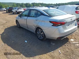 2023 Nissan Versa SV with VIN 3N1CN8EVXPL853622, listed as a IAAI auction lot 42863888 with 52,084 mi miles and . Bid and sale history available at DreamBid. Image 3.