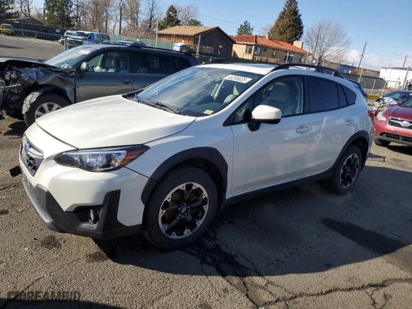 2021 Subaru Crosstrek Premium with VIN JF2GTAEC6MH215079, listed as a Copart auction lot 46295025 with NaN miles and Salvage Title. Bid and sale history available at carsss.com. Image 1.