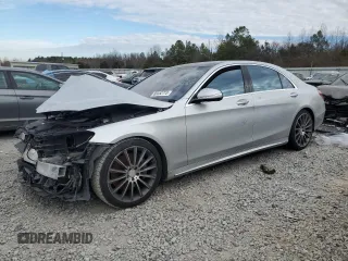 2014 Mercedes-Benz S-Class S 550 with VIN WDDUG8CB4EA008960, listed as a Copart auction lot 79255864 with 0 mi miles and Salvage Title. Bid and sale history available at carsss.com. Image 1.