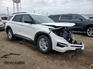 2022 Ford Explorer XLT z VIN 1FMSK8DH6NGB28836, wystawiony jako Copart lot #53517375 z przebiegiem 36 092 mil mil oraz Szkoda całkowita • Salvage title. Historia ofert i sprzedaży dostępna na DreamBid. Obrazek 4.