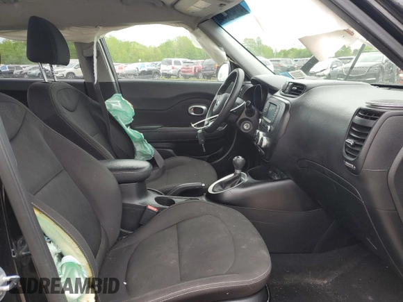 2019 Kia Soul z VIN KNDJN2A25K7912456, wystawiony jako Copart lot #57425395 z przebiegiem 66 209 mil mil oraz Szkoda całkowita • Salvage title. Historia ofert i sprzedaży dostępna na DreamBid. Obrazek 7.