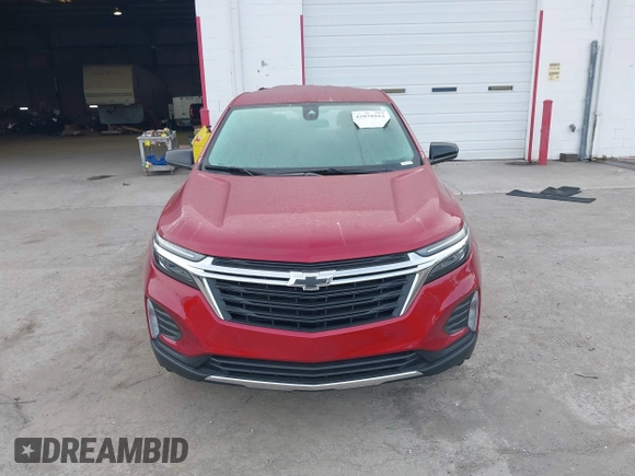 2023 Chevrolet Equinox LT with VIN 3GNAXKEG4PS140354, listed as a IAAI auction lot 42070562 with 17,663 mi miles and . Bid and sale history available at carsss.com. Image 13.