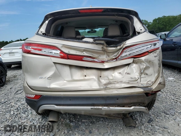 2017 Lincoln MKC Select with VIN 5LMCJ2D91HUL20326, listed as a Copart auction lot 55759715 with 52,352 mi miles and Salvage title. Bid and sale history available at DreamBid. Image 6.