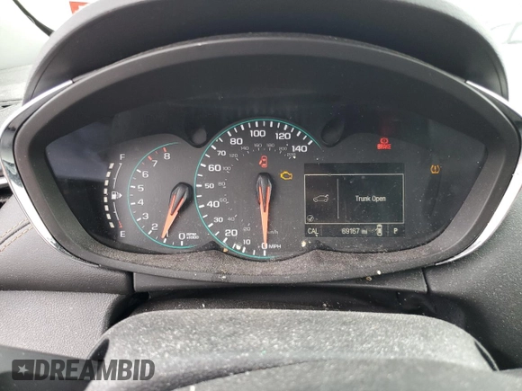 2017 Chevrolet Trax LS with VIN KL7CJKSBXHB244207, listed as a Copart auction lot 50719925 with 69,167 mi miles and Salvage Title. Bid and sale history available at carsss.com. Image 9.