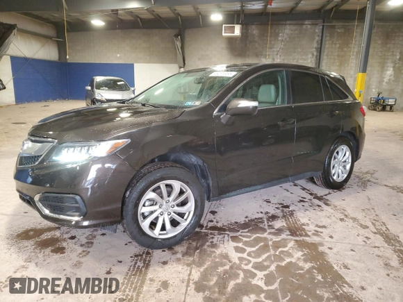 2016 Acura RDX with VIN 5J8TB4H3XGL024930, listed as a Copart auction lot 46291355 with 93,537 mi miles and Salvage Title. Bid and sale history available at carsss.com. Image 1.