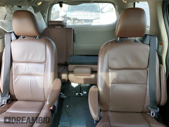 2017 Toyota Sienna XLE Auto Access Seat z VIN 5TDYZ3DC8HS839336, wystawiony jako Copart lot #57103045 z przebiegiem 212 711 mil mil oraz Szkoda całkowita • Salvage title. Historia ofert i sprzedaży dostępna na DreamBid. Obrazek 10.