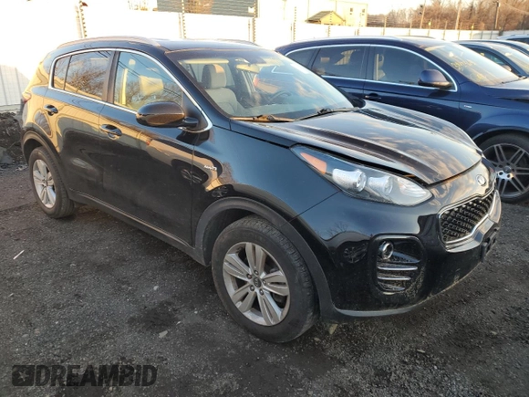 2018 Kia Sportage LX with VIN KNDPMCACXJ7446114, listed as a Copart auction lot 37712144 with 65,273 mi miles and Non Repairable. Bid and sale history available at DreamBid. Image 4.