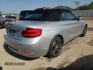 2018 BMW 2 Series 230i with VIN WBA2M7C56JVA97593, listed as a Copart auction lot 64617983 with 29,215 mi miles. Bid and sale history available at carsss.com. Image 3.