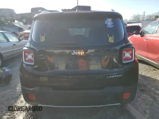 2017 Jeep Renegade Limited with VIN ZACCJADB7HPF08466, listed as a Copart auction lot 46665755 with 139,838 mi miles and Salvage title. Bid and sale history available at DreamBid. Image 6.