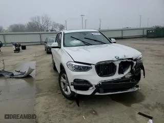 2020 BMW X3 sDrive30i with VIN 5UXTY3C0XLLU70668, listed as a Copart auction lot 46377525 with 0 mi miles and Salvage Title. Bid and sale history available at carsss.com. Image 12.