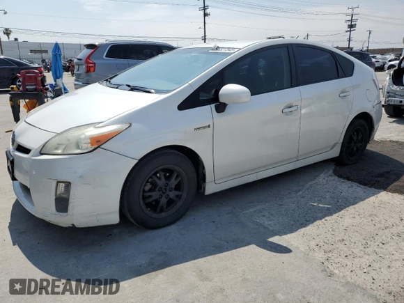 2011 Toyota Prius I with VIN JTDKN3DU4B0326931, listed as a Copart auction lot 55527345 with 181,462 mi miles and Salvage Title. Bid and sale history available at DreamBid. Image 1.