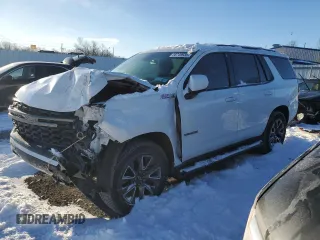 2022 Chevrolet Tahoe Z71 z VIN 1GNSKPKD6NR175715, wystawiony jako Copart lot #88749935 z przebiegiem 58 641 mil mil oraz Szkoda całkowita • Salvage title. Historia ofert i sprzedaży dostępna na DreamBid. Obrazek 1.