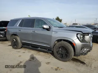2022 GMC Yukon SLT with VIN 1GKS2BKD0NR115087, listed as a Copart auction lot 81539274 with 43,977 mi miles and Salvage Title. Bid and sale history available at carsss.com. Image 4.