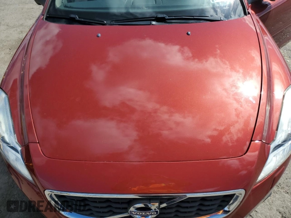 2012 Volvo C70 T5 with VIN YV1672MC8CJ126119, listed as a Copart auction lot 51306075 with 90,679 mi miles and Salvage Title. Bid and sale history available at carsss.com. Image 11.