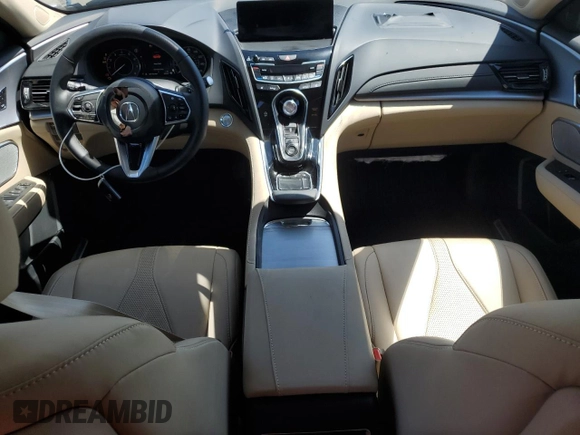 2023 Acura RDX Technology with VIN 5J8TC1H51PL004739, listed as a Copart auction lot 48769065 with 7,701 mi miles and Salvage title. Bid and sale history available at DreamBid. Image 8.
