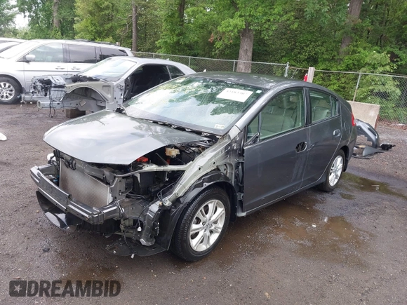 2010 Honda Insight EX with VIN JHMZE2H73AS025856, listed as a IAAI auction lot 42183307 with 71,564 mi miles and . Bid and sale history available at DreamBid. Image 18.