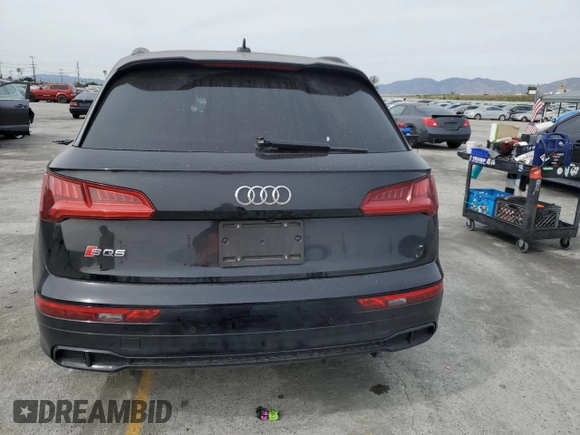 2020 Audi SQ5 Prestige with VIN WA1C4AFYXL2100954, listed as a Copart auction lot 41101133 with 31,839 mi miles. Bid and sale history available at carsss.com. Image 6.