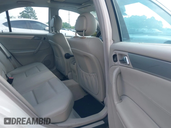 2005 Mercedes-Benz C 230 Kompressor with VIN WDBRF40J95F664371, listed as a IAAI auction lot 42423721 with 173,536 mi miles and . Bid and sale history available at DreamBid. Image 8.