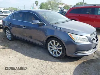 2014 Buick LaCrosse Premium I with VIN 1G4GD5G32EF140549, listed as a IAAI auction lot 41971535 with 1 mi miles. Bid and sale history available at carsss.com. Image 1.