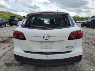 2013 Mazda CX-9 Sport with VIN JM3TB3BV2D0418025, listed as a Copart auction lot 55466635 with 91,402 mi miles and Salvage title. Bid and sale history available at DreamBid. Image 6.
