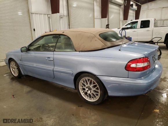 2004 Volvo C70 with VIN YV1NC63D04J043598, listed as a Copart auction lot 79774834 with 129,134 mi miles and Clean Title. Bid and sale history available at carsss.com. Image 2.