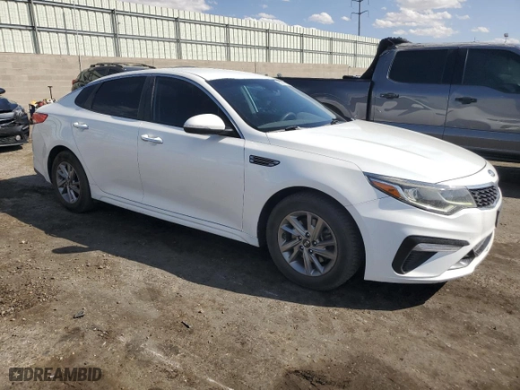 2019 Kia Optima S with VIN 5XXGT4L31KG293945, listed as a Copart auction lot 53371715 with 137,318 mi miles and Salvage Title. Bid and sale history available at carsss.com. Image 4.