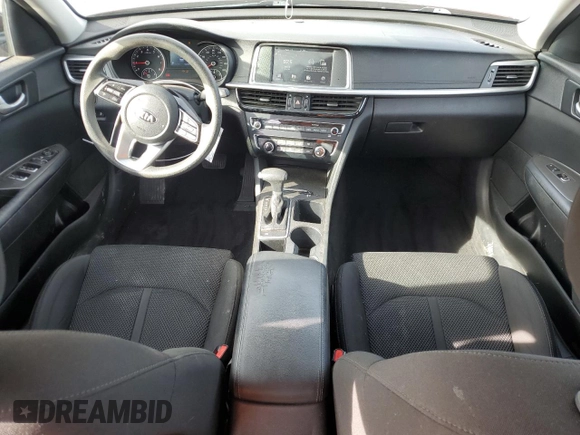 2019 Kia Optima LX with VIN 5XXGT4L31KG282038, listed as a Copart auction lot 45764855 with 53,126 mi miles and Salvage Title. Bid and sale history available at carsss.com. Image 8.