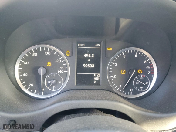 2017 Mercedes-Benz Metris Passenger Van with VIN WDAPG2EE2H3328320, listed as a Copart auction lot 44712595 with 90,503 mi miles and Clean Title. Bid and sale history available at carsss.com. Image 9.