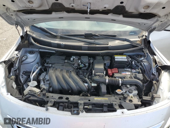 2016 Nissan Versa SV with VIN 3N1CN7AP5GL910813, listed as a Copart auction lot 61952495 with 58,542 mi miles and Salvage title. Bid and sale history available at DreamBid. Image 11.