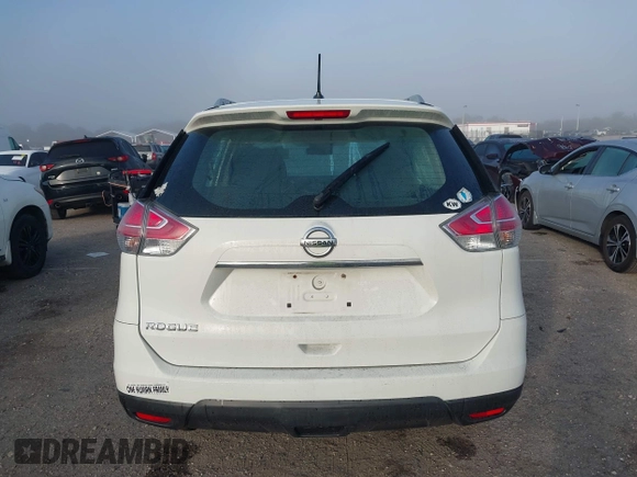 2016 Nissan Rogue SL with VIN 5N1AT2MT4GC771805, listed as a IAAI auction lot 41486830 with 117,381 mi miles. Bid and sale history available at carsss.com. Image 16.