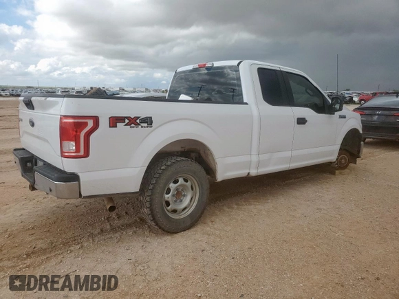 2017 Ford F-150 XL with VIN 1FTFX1EFXHKC75996, listed as a Copart auction lot 63468885 with 83,057 mi miles and Salvage title. Bid and sale history available at DreamBid. Image 3.