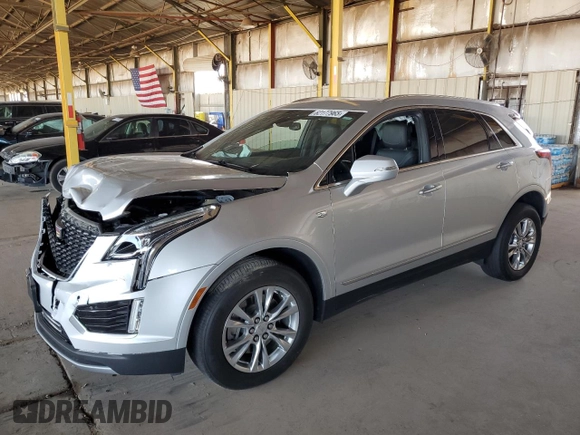 2020 Cadillac XT5 Premium Luxury AWD with VIN 1GYKNDRS4LZ124935, listed as a Copart auction lot 62177965 with 35,671 mi miles and Salvage title. Bid and sale history available at DreamBid. Image 1.
