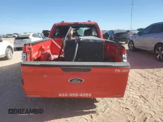2022 Ford F-150 XL with VIN 1FTEX1EP5NKE34956, listed as a Copart auction lot 85719704 with 41,789 mi miles and Salvage title. Bid and sale history available at DreamBid. Image 6.