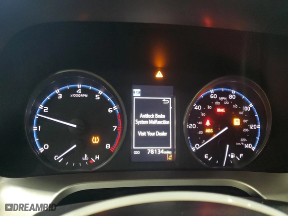 2018 Toyota RAV4 LE with VIN JTMZFREV7JJ195699, listed as a Copart auction lot 54480215 with 78,134 mi miles and Salvage Title. Bid and sale history available at carsss.com. Image 9.