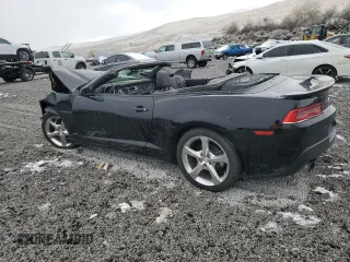 2015 Chevrolet Camaro LT with VIN 2G1FF3D38F9297606, listed as a Copart auction lot 79968184 with 0 mi miles and Salvage Title. Bid and sale history available at carsss.com. Image 2.